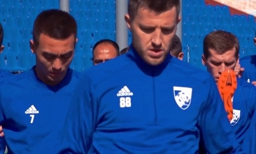 Видео предыгровой тренировки «Жетысу»