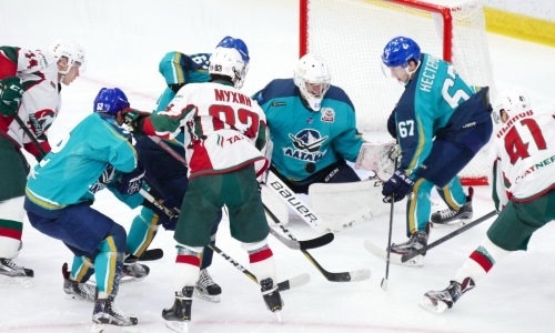 Фоторепортаж с матча МХЛ «Алтай» — «Ирбис» 2:3 ОТ