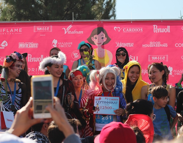 Женский забег прошел в Алматы