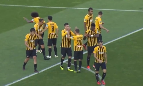 Видео гола Исаэля матча Премьер-Лиги «Кайрат» — «Актобе»