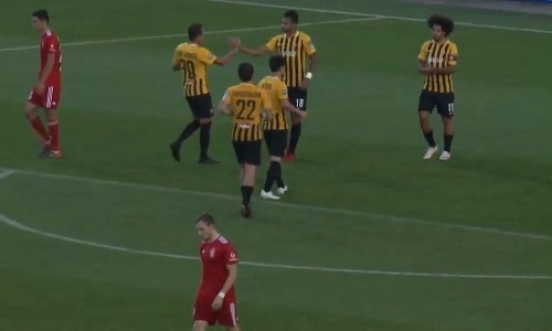 Видео гола Эсеолы матча Премьер-Лиги «Кайрат» — «Актобе»