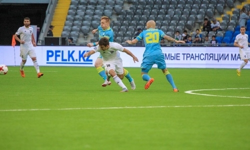 Фоторепортаж с матча Премьер-Лиги «Астана» — «Жетысу» 3:0