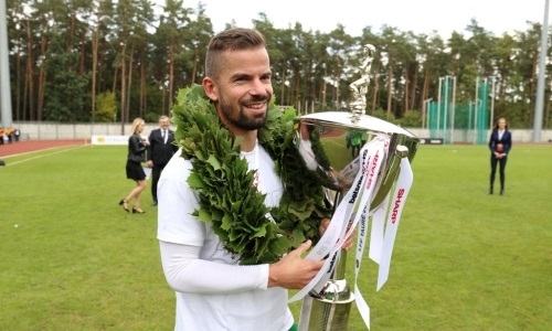 Экс-игрок «Тобола» и «Актобе» выиграл кубок Литвы