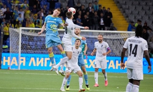 Кляйнхайслер — лучший игрок «Астаны» в матче с «Жетысу» по версии Instat