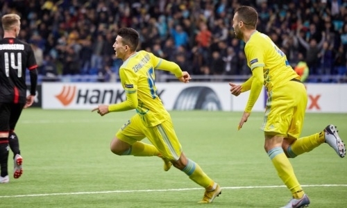«Астана» опережает «Севилью» и «Зенит» по качеству игры в Лиге Европы