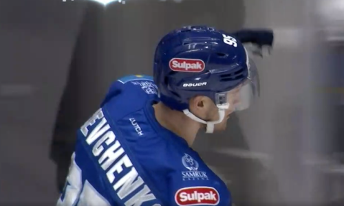 Видео шайб матча КХЛ «Барыс» — «Слован» 3:0