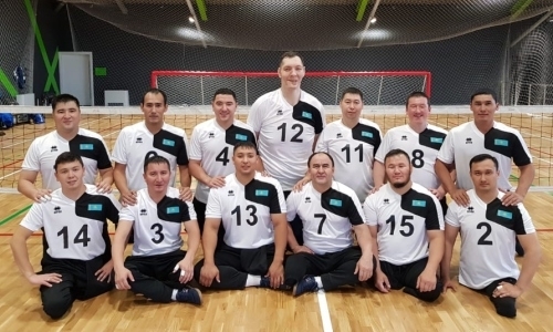 Сборная Казахстана по волейболу сидя выиграла второй матч на Азиатских Параиграх-2018