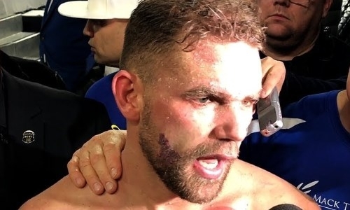 Подсчитаны финансовые потери Сондерса из-за отмены боя за титул в весе Головкина