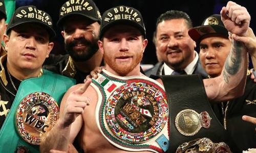 Где и когда «Канело» вручат выигранный в бою с Головкиным пояс