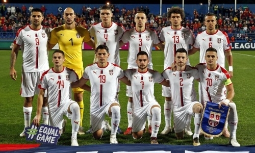 Рукавина сыграл за сборную Сербии в Лиге наций