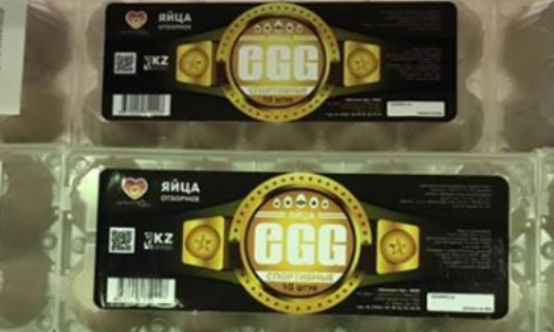 «Яйца Головкина» из Шымкента показали на выставке в Астане