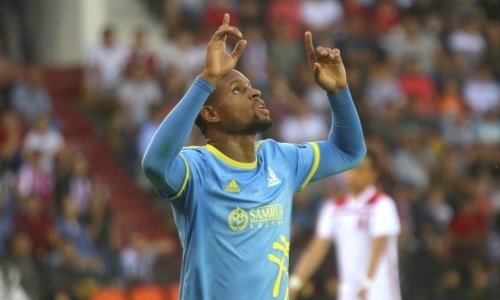 Форвард «Астаны» продолжает забивать за сборную в Лиге наций