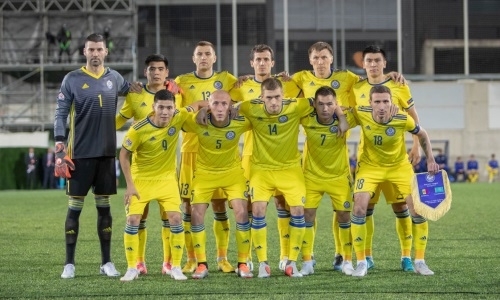 Стартовый состав сборной Казахстана на матч против Латвии