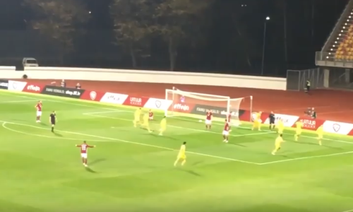 Видео голов матча Лиги наций Латвия — Казахстан 1:1