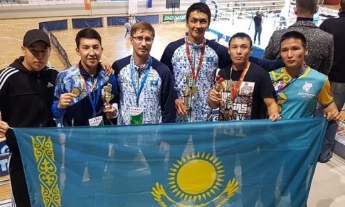 Казахстанцы завоевали полный комплект медалей на международном турнире в Минске