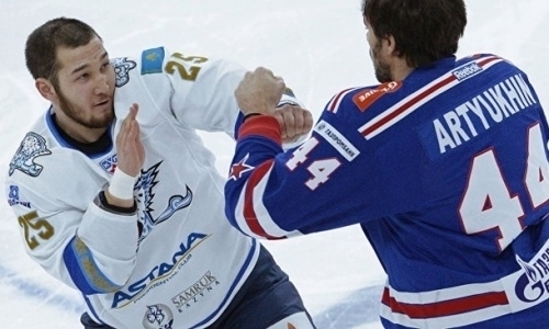 Нападающий «Барыса» оценил шансы Кокорина и Мамаева в драке с Рыспаевым