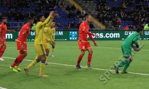 Фоторепортаж с матча Лиги наций Казахстан — Андорра 4:0