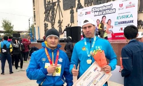 Армейский спортсмен стал самым быстрым на «Shymkent Marathon 2018»