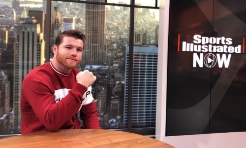 «Канело» после победы над Головкиным официально начал пресс-тур с Филдингом