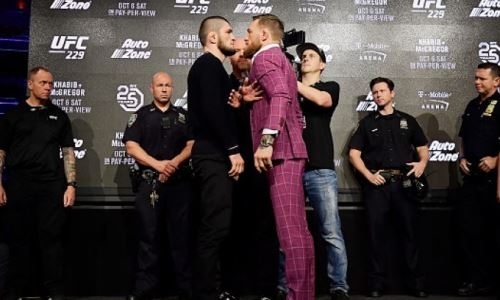 Нурмагомедов озвучил условия рематча с Макгрегором после победы на арене боя Головкин — «Канело»