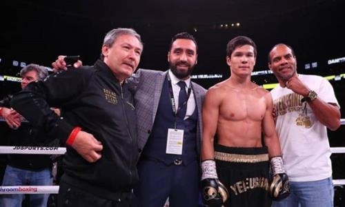 «Astana Arlans» поздравил Елеусинова с четвертой победой в профи 