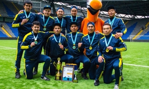 В Астане состоялся турнир среди СМИ «Khabar Cup-2018»