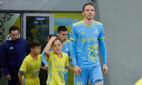 Болельщики «Астаны» признали Томасова лучшим игроком матча против «Ордабасы»