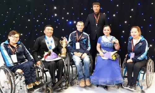 Мангистауцы завоевали два «золота» и одну «бронзу» на чемпионате РК по паратанцам