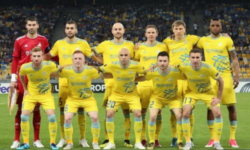 «Астана» назвала стартовый состав на матч Лиги Европы с «Яблонцем»