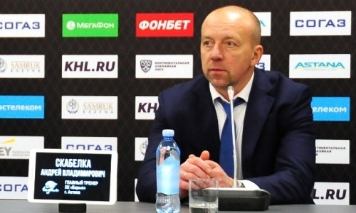 Наставник «Барыса» рассказал о победе над «Витязем» и будущем талантливого казахстанца