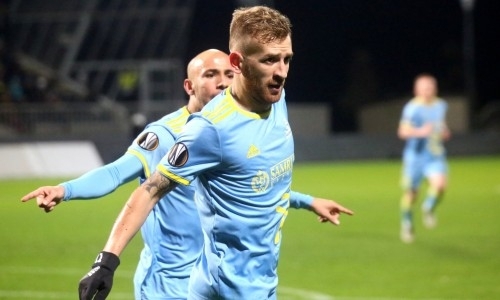 «Мне хочется забивать больше». Автор гола «Астаны» в ворота «Яблонца» рассказал о матче и целях