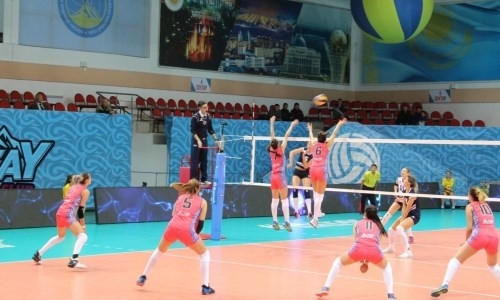 В Усть-Каменогорске стартовали матчи Кубка Казахстана среди женских команд