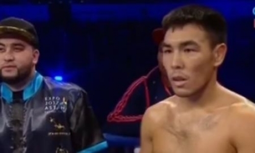 Видео нокаута в первом раунде, или Как Жанабаев избивал африканца