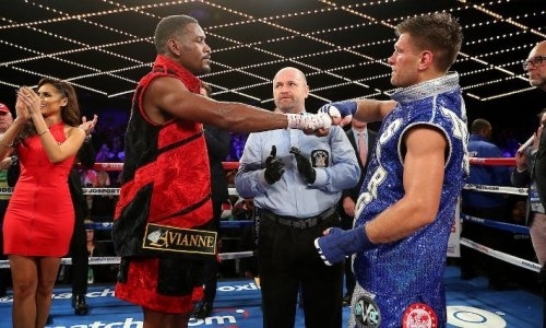 Красивый жест Джейкобса после завоевания пояса IBF в весе Головкина попал на видео