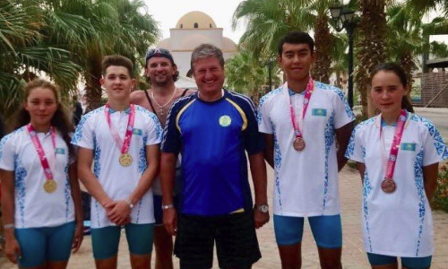 Казахстанцы стали чемпионами мира по биатлу в Египте