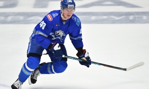 Хоккеист «Барыса» признан лучшим нападающим недели в КХЛ