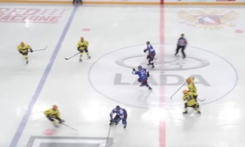 Видеообзор матча ВХЛ «Лада» — «Сарыарка» 4:0