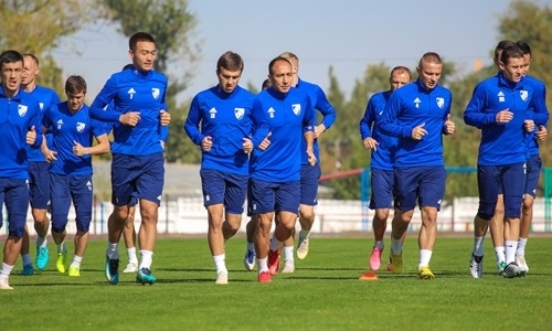 Фоторепортаж с предыгровой тренировки «Жетысу»