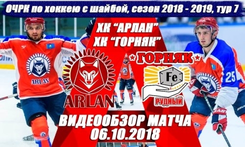 Видеообзор матча чемпионата РК «Арлан» — «Горняк» 4:1