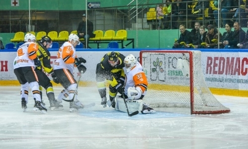 Фоторепортаж с матча ВХЛ «Сарыарка» — «Ермак» 4:1