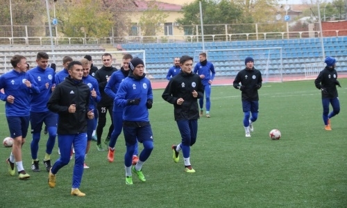 Фоторепортаж с тренировки «Окжетпеса»