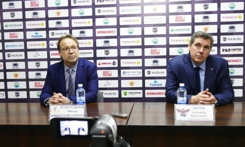 Видео послематчевой пресс-конференции игры ВХЛ «Торпедо» — «Сокол» 8:3