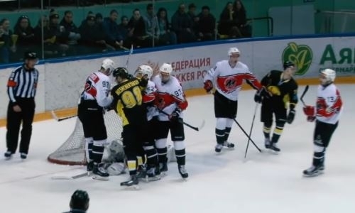 Видеообзор матча ВХЛ «Сарыарка» — «Металлург» 4:5 Б