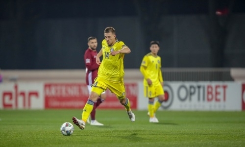 Фоторепортаж с матча Лиги наций Латвия — Казахстан 1:1