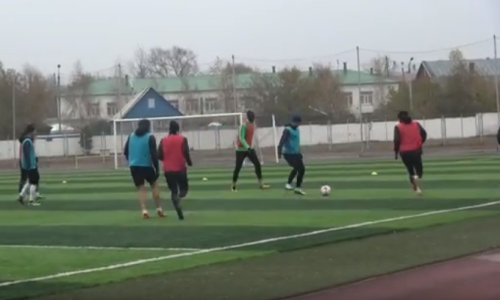 Видео тренировки «Кызыл-Жара СК»