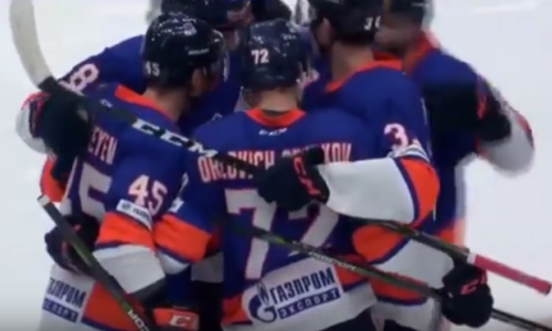 Видеообзор матча ВХЛ «СКА-Нева» — «Сарыарка» 4:2