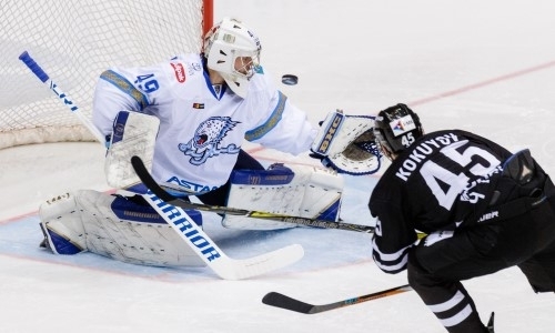 Фоторепортаж с матча КХЛ «Трактор» — «Барыс» 4:5 ОТ