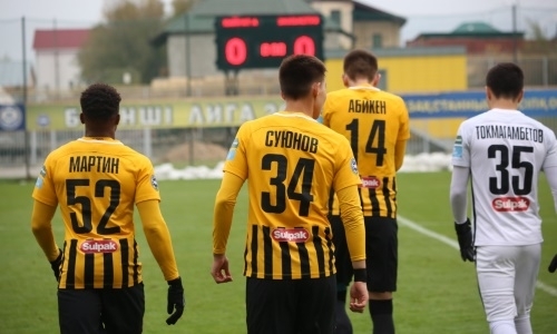 Фоторепортаж с матча Первой лиги «Кайрат А» — «Экибастуз» 1:1