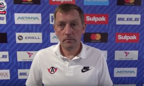 Видео послематчевой пресс-конференции игр МХЛ «Снежные Барсы» — «Авто» 0:5, 3:1