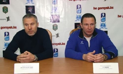 Видео послематчевой пресс-конференции игр чемпионата РК «Горняк» — «Кулагер» 1:2 ОТ, 2:1